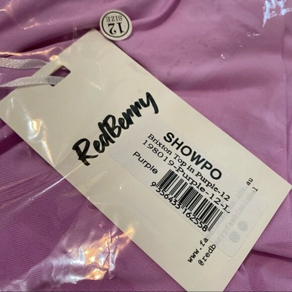 Showpo RedBerry Brixton Top in Purple - Picture 10 of 10